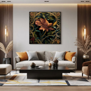 Lienzo Flor del Crepúsculo