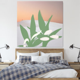 Lienzo Flor del Desierto