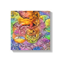 Flor exótica de vida