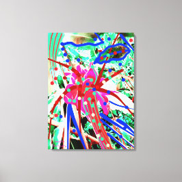 Lienzo Flor festiva