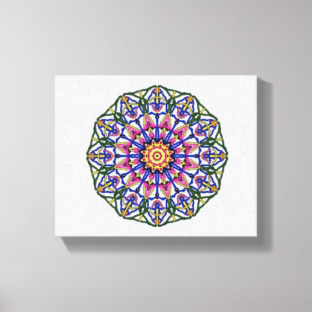 Lienzo Flor Mandala (Anverso)