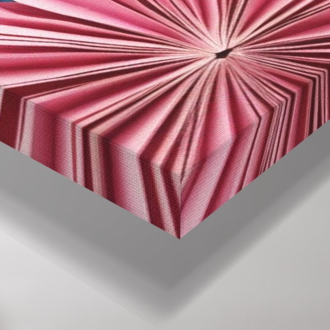 Lienzo flor origami (Esquina (abajo))