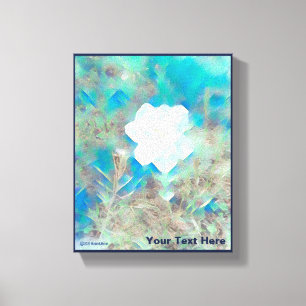 Lienzo Flor Pastel