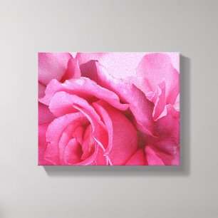 Lienzo Flor preciosa rosa moderna floral rosa 