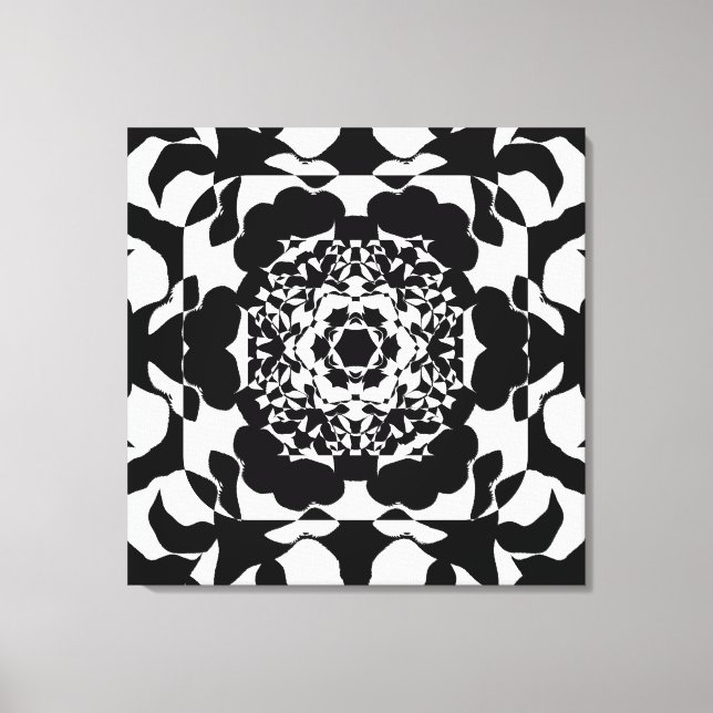 Lienzo flor Tropical (Anverso)