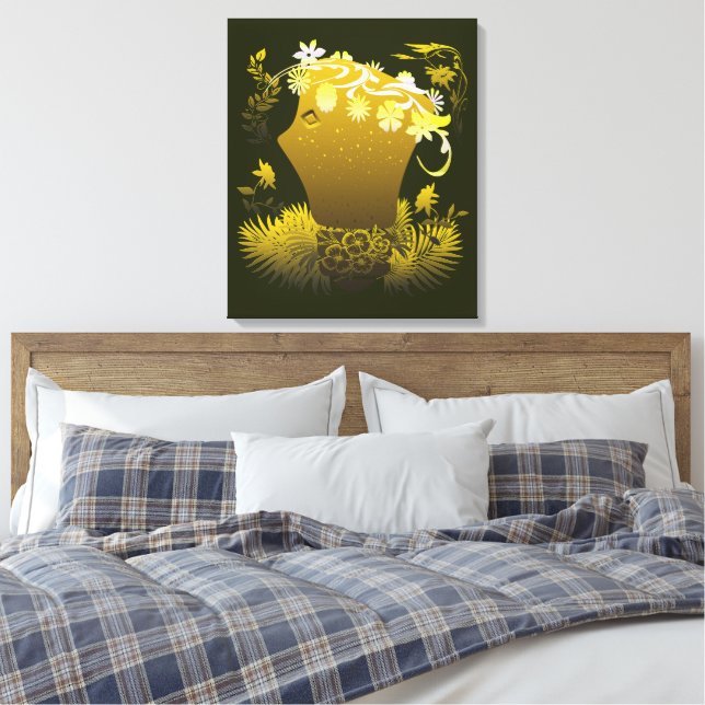 Lienzo Flora the Goddess of Flowers (Insitu(Dormitorio))