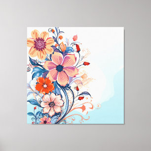 Lienzo Floral