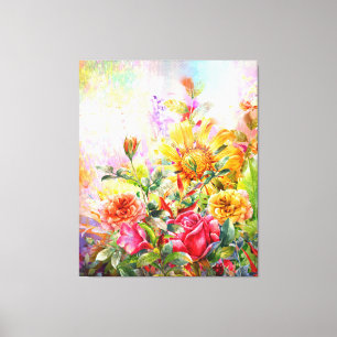 Lienzo Floral Blossom Bloom Wall Art