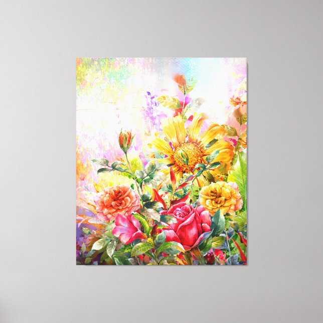 Lienzo Floral Blossom Bloom Wall Art (Anverso)