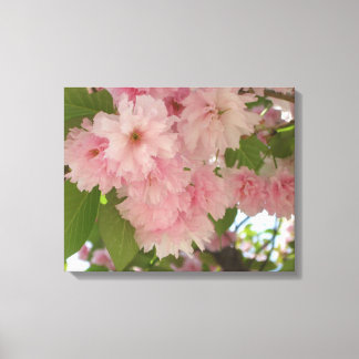 Lienzo Floral de primavera del árbol de cerezo II con dob