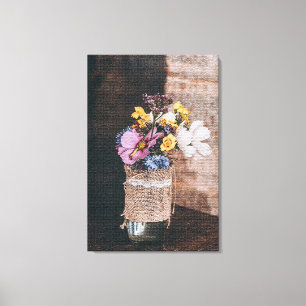 Lienzo Floral moderna y elegante