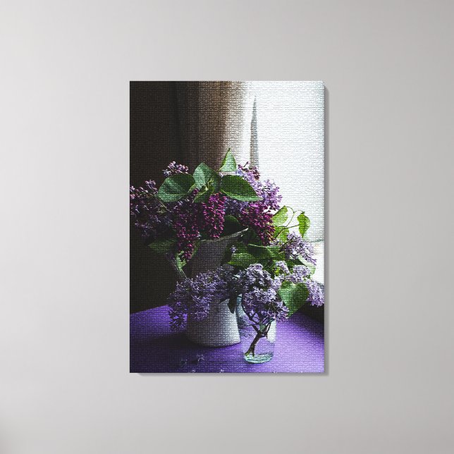 Lienzo Floral moderna y elegante (Anverso)