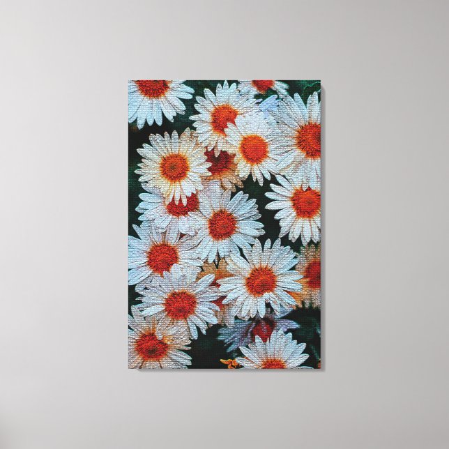 Lienzo Floral moderna y elegante (Anverso)