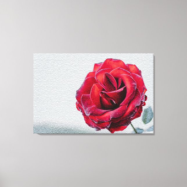 Lienzo Floral moderna y elegante (Anverso)