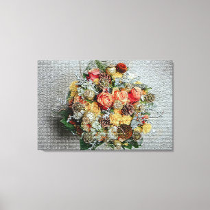 Lienzo Floral moderna y elegante