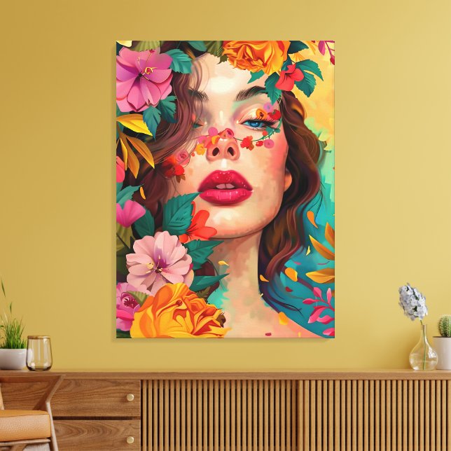 Lienzo Floral Reverie (Insitu (Sala de estar))