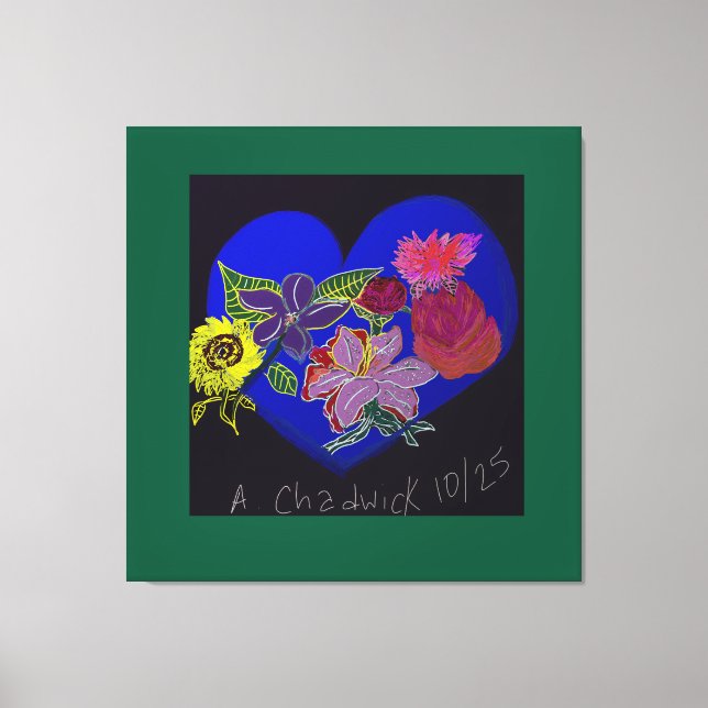 Lienzo Floral Session Stretched Canvas Print  (Anverso)