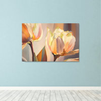 Florecimiento Silencioso – Tulipanes Abstractos en