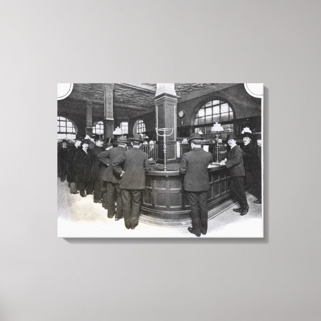 Lienzo Florentine Bank (Anverso)