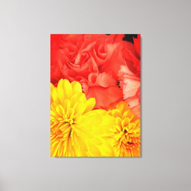 Lienzo Flores (Anverso)