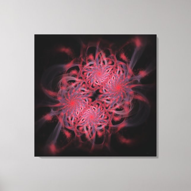 Lienzo Flores (Anverso)