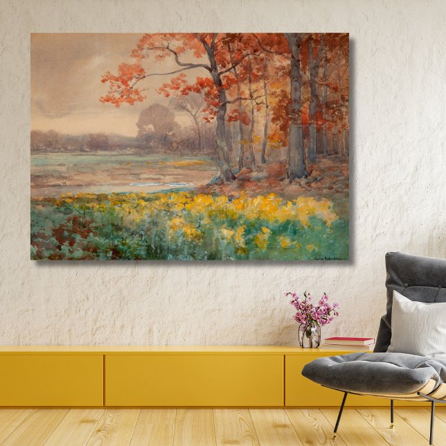 Lienzo Flores amarillas día gris, 1911 (Subido por el creador)