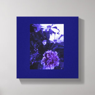 Lienzo Flores azules