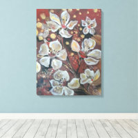 Flores de cerezo blanco en el fondo de los bokees