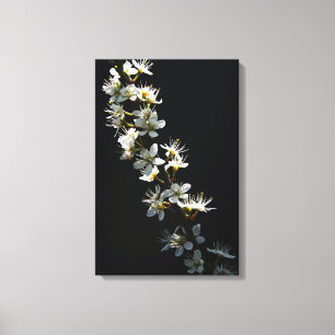 Lienzo Flores de espino de halcón 16x24 (40x60cm) waccna