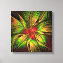 Flores de fantasía fractal blandas y tendientes