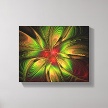 Flores de fantasía fractal blandas y tendientes