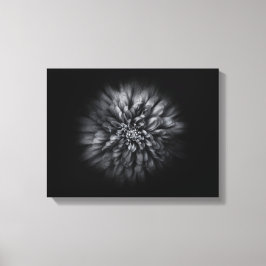 Lienzo Flores de jardín en blanco y negro nº 68 Flow