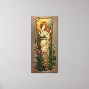 Lienzo Flores de montañas por Élisabeth Sonrel
