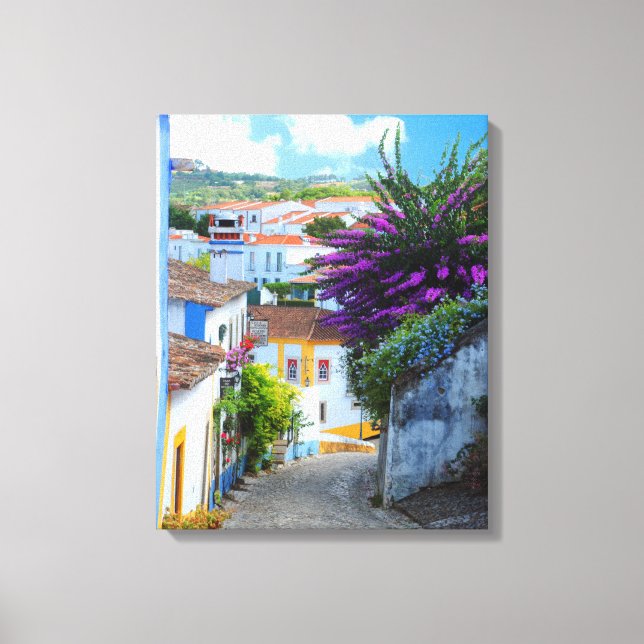 Lienzo Flores de Obidos (Anverso)