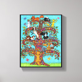 Lienzo Flores de Personalizado de  de árbol Millefiori co