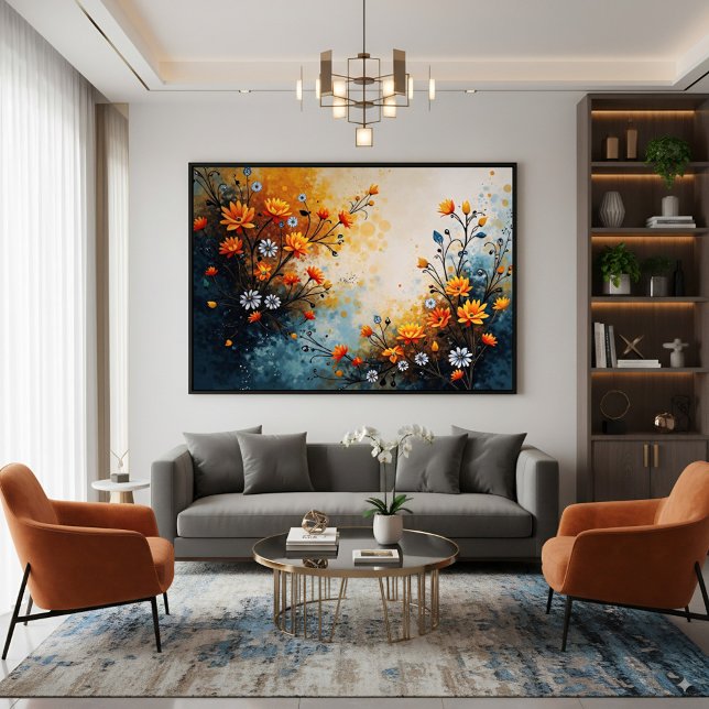 Lienzo Flores en Celebración (Subido por el creador)