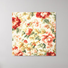 Lienzo Flores Exquisitas Y Sorprendentes, Hojas. Pintura