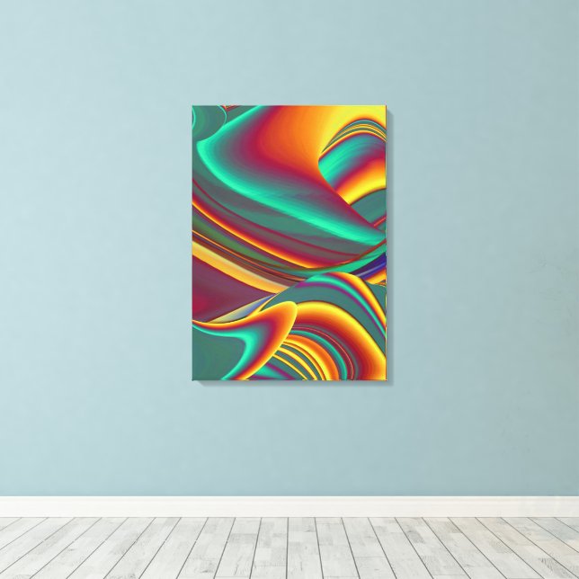 Lienzo Flores Mágicas de Primavera Verano Otoño (Insitu (piso de madera))