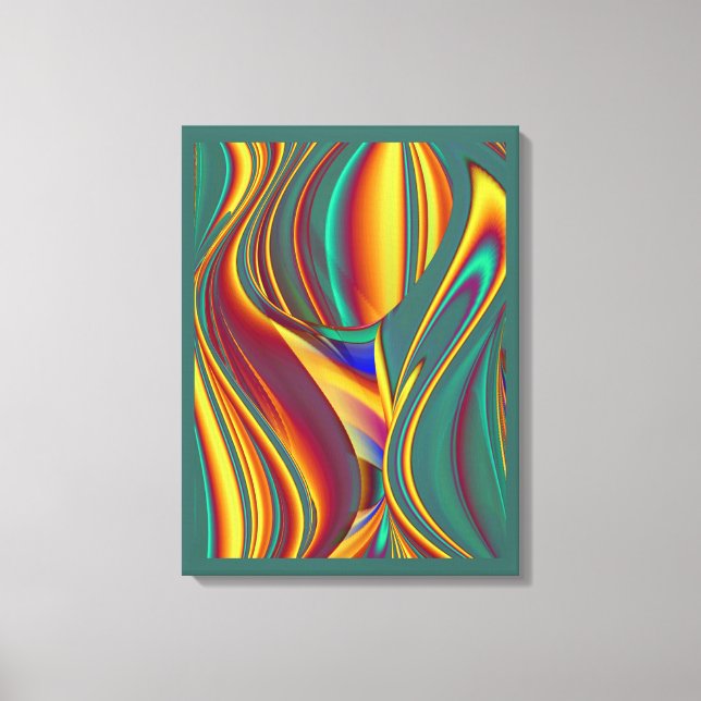 Lienzo Flores Mágicas de Primavera Verano Otoño (Anverso)