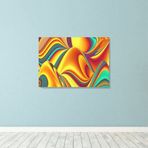 Lienzo Flores Mágicas de Primavera Verano Otoño