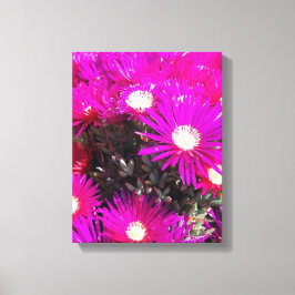 Lienzo Flores moradas