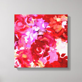 Lienzo Flores Pintadas