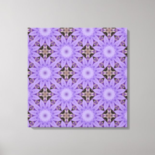 Lienzo Flores Purpura (Anverso)