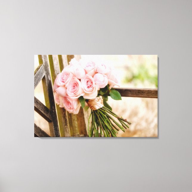 Lienzo Flores | Rosa Rosa Rosa Bouquet (Anverso)