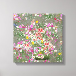 Lienzo Flores silvestres Cosmos