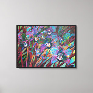 Lienzo Flores tropicales, Carnaval de cimbidio 2