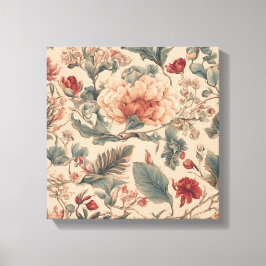 Lienzo Flores tropicales vintage