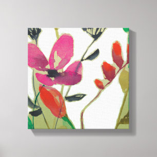 Lienzo Flores Vivid I