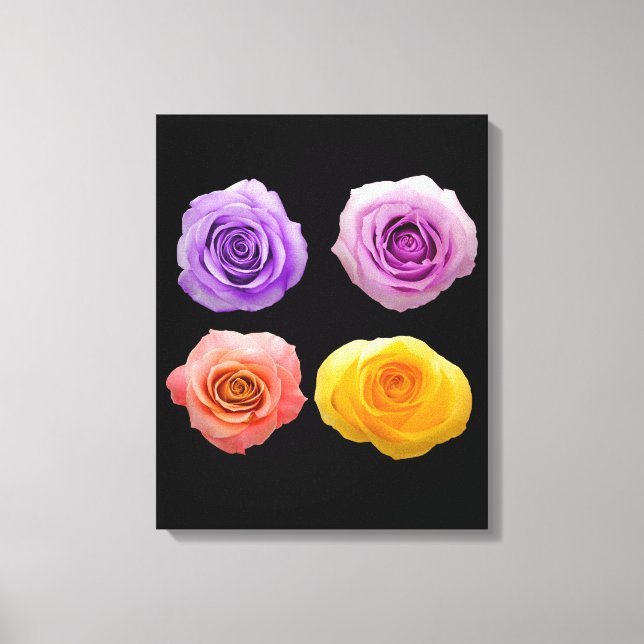 Lienzo Flores | Zazzle_Growshop. (Anverso)
