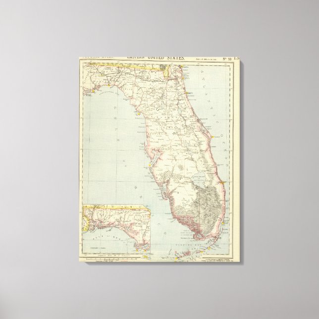 Lienzo Floriada (Estados Unidos) (Anverso)